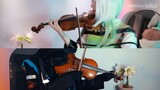 [ArknightsXMonster Hunter] Kelsey + Dr. violin playing 2 bgm—ใบรับรองของฮีโร่ ความกล้าหาญอันน่าเกรงข