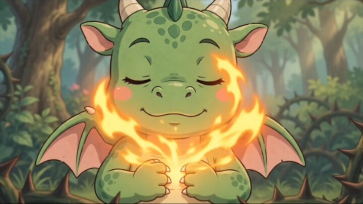 A dragon find his fire