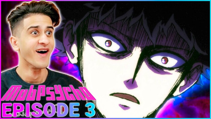 MOB GOES 100% | MOB VS DIMPLE! MOB PSYCHO SEASON 1 EPISODE 3 REACTION