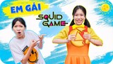 Em Gái Mình Là Búp Bê Squid Game ♥ Min Min TV Minh Khoa