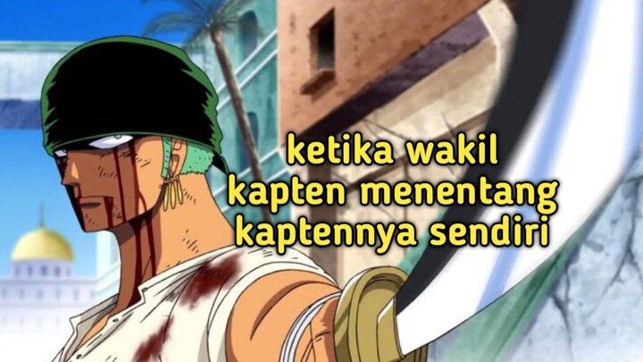 momen zoro mentang luffy di whiskey peak 🥶