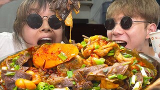 Semangkuk besar seharga 168 yuan! Maoxuewang (perut babi goreng) yang luar biasa pedas dari sebuah b