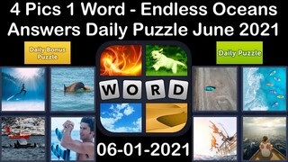 4 Pics 1 Word - Endless Oceans - 01 June 2021 - Answer Daily Puzzle + Daily Bonus Puzzle