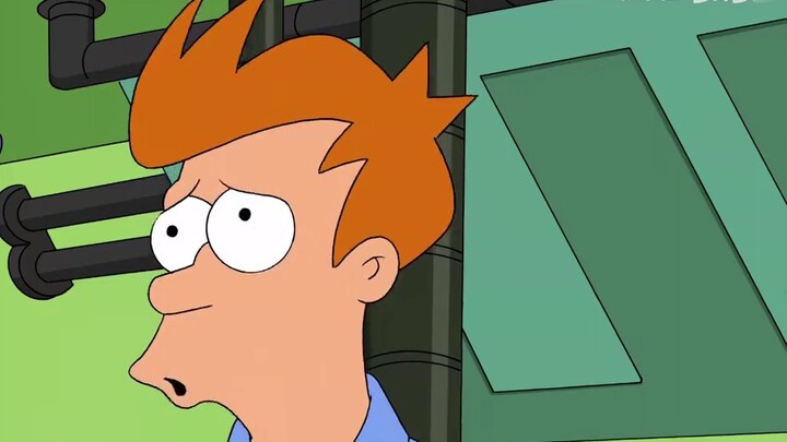 [Futurama] A coward becomes a fire hero? Setting fires and rescuing people at the same time!