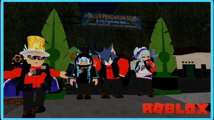 MENDAKI GUNUNG MERBABU PART 1 | ROBLOX INDONESIA