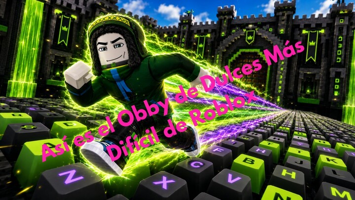 Así es el Obby de Dulces Más Difícil de Roblox
