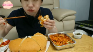 Thích ăn burger khổng lồ phần 6 #mukbang