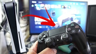 Playing PS5 Using Dualshock 4 and 3rd Party Contollers