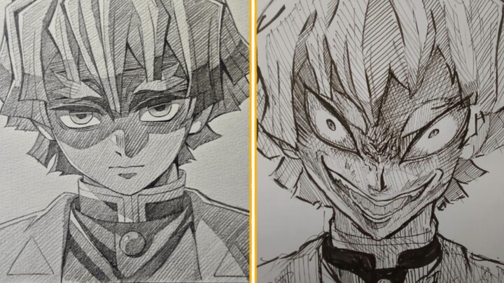 Zenitsu: Apakah kau bersembunyi?