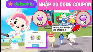 PLAY TOGETHER | NHẬP 20 MÃ CODE COUPON ĐỂ NHẬN 650 KIM CƯƠNG