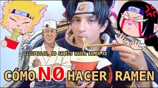 HERMANOS UCHIHA os enseñan: cómo NO hacer ramen | ESPECIAL 100K UCHIHAS| UCHIBROS | Naruto cosplay