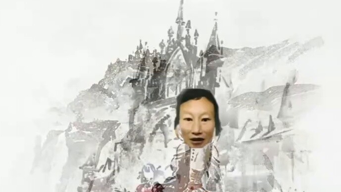 Chihaya Hyun-on: Is your time so worthless? Wasting time watching that crappy Mujica show