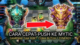 CARA CEPAT PUSH RANK DI MAGIC CHESS AUTO MYTIC!! PAKAI KOMBO INI