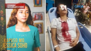 Tatlong babae, sinapak ng lalaki dahil lang sila ay magaganda?! | Kapuso Mo, Jessica Soho