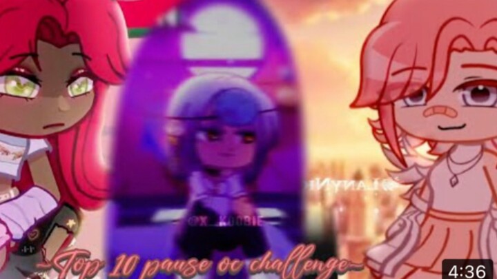 Top 10 pause of challeng1// gacha meme//Trend//challenge一定要看到最后！！(搬运)