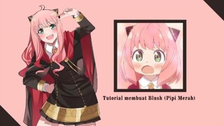 Tutorial membuat blush 🎨
