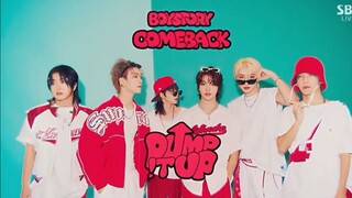 BOY STORY 4th EP《UP》 主打曲《Pump !t Up》 SBS 人气歌谣 舞台