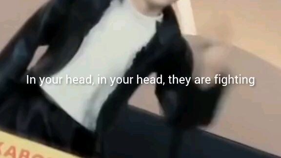 in your head