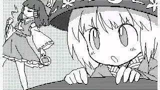The running girl needle miaomaru