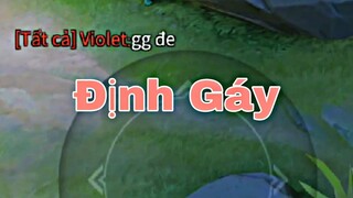 Violet Định Gáy và Cái Kết