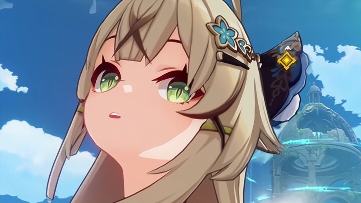 How does Nilou feel wearing Inazuma’s Yae Miko cosplay?