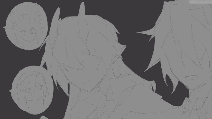 [Star Dome Railway/Ren Heng Handwriting] one last kiss