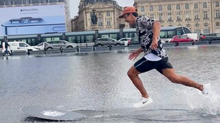 เล่นเซิร์ฟอย่างอิสระในที่ตื้นของถนนเปียก ทุกโค้งช่างน่าหลงใหล!