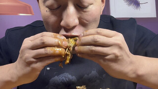 Makan daging dengan sederhana