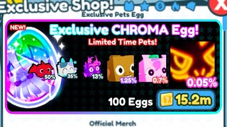 *NEW* FREE EXCLUSIVE CHROMA EGG in Pet Simulator X?!