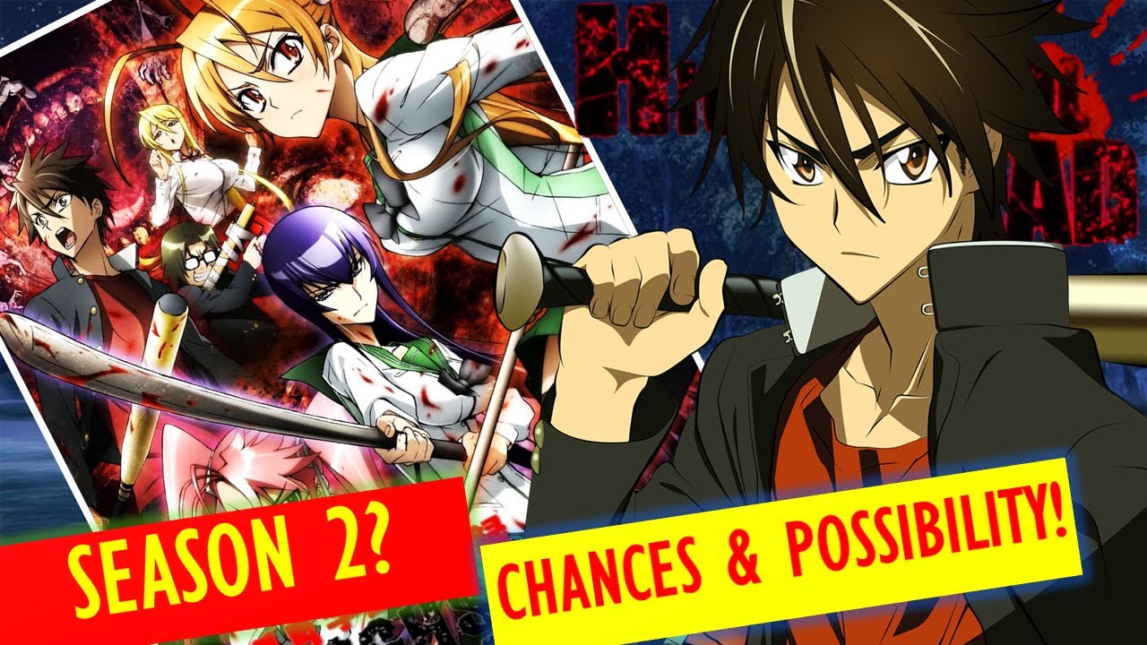 HIGHSCHOOL OF THE DEAD 2 TEMPORADA? AÚN HAY ESPERANZA/Besayseries - Bstation