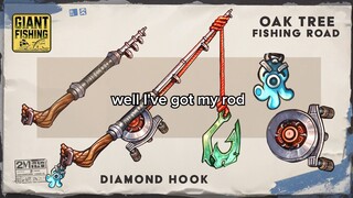 I never thought my wishes would be granted so quickly and that I would catch such a big fish 🐡