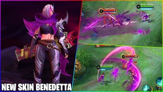 Benedetta New July Collector Skin Death Oath - Mobile Legends: Bang Bang!