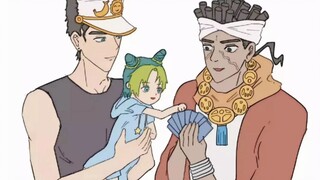 【JOJO】Wucheng’s daily life with his best friend, Xiao Xulun