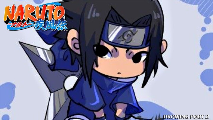 Sasuke Kecil pengguna Jutsu tingkat chunin [ PT 1 ]