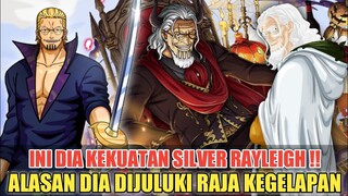 ALASAN RAYLEIGH DIJULUKI RAJA KEGELAPAN❗KEKUATANNYA SETARA YONKOU❗MASTER HAKI❗ONE PIECE