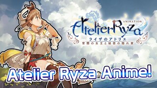 Atelier Ryza Anime Announced! Coming This Summer! - Noisy News Flash