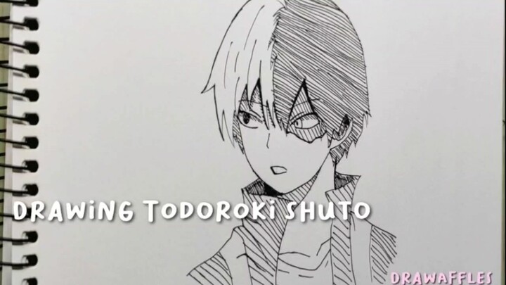 Drawing Shoto Todoroki