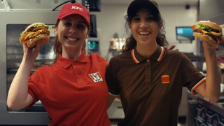 活久见！汉堡王和肯德基合拍广告：为什么我们不能成为朋友呢？