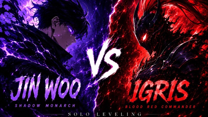 🔥 Jin Woo vs Igris ⚔️ | Shadow Monarch Awakens | Solo Leveling#SoloLeveling #JinWoo #Igris #SungJin