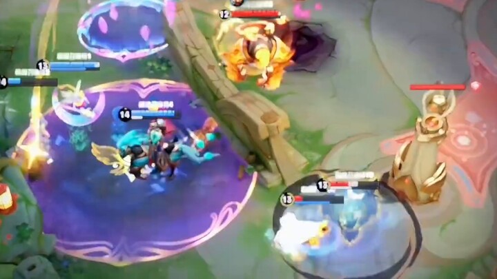 In such a high-pressure team battle, how many seconds can you last without the screen going black?
