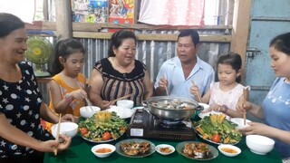 Mẹ Làm Nồi Lẩu Chua Cá Úc Đãi Sui Gia Đến Chơi Cả Nhà Ai Cũng Thích| TKQ & Family T504