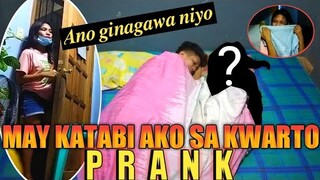 MAY KATABI AKO MATULOG PRANK (May umiyak 😂)