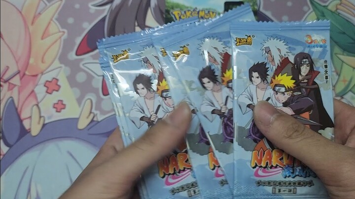 Mở 10 pack naruto và tiếp tục săn thẻ hiếm