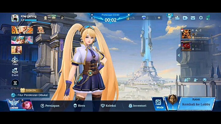 pus rank naik ke rank elite