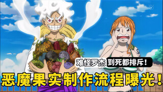海贼王：恶魔果实制作流程曝光！终于理解为啥霸气凌驾于一切之上