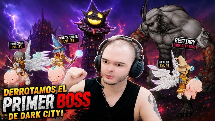 Derrotamos el Primer BOSS de Dark City! _ Día 2 - Angels Online