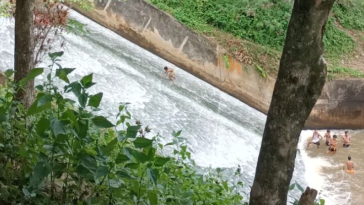 Waterslide in a Valley #nature #fyp