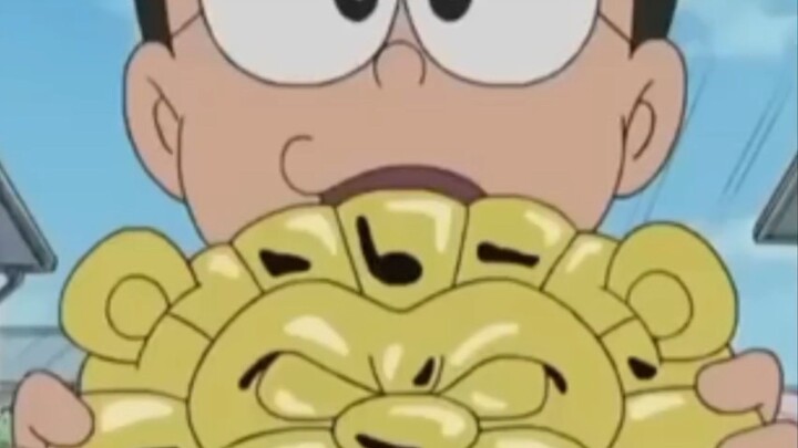 nobita menunjukkan harimau