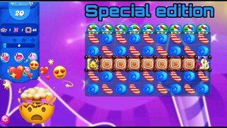 New Blue Candies special level | Candy crush saga special level 198 | @YeseYOfficial