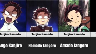 Funniest Names Called By Inosuke - Demon Slayer